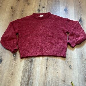 Listicle sweater Coral Size Medium